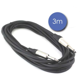Câbles JACK 6,35 / JACK 6,35 - Power Acoustics - Accessoires - CAB 2006 (3m)