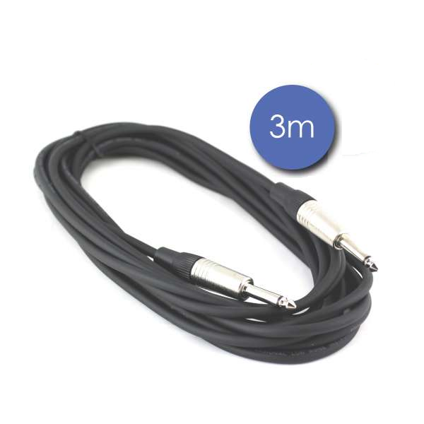 Câbles JACK 6,35 / JACK 6,35 - Power Acoustics - Accessoires - CAB 2006 (3m)
