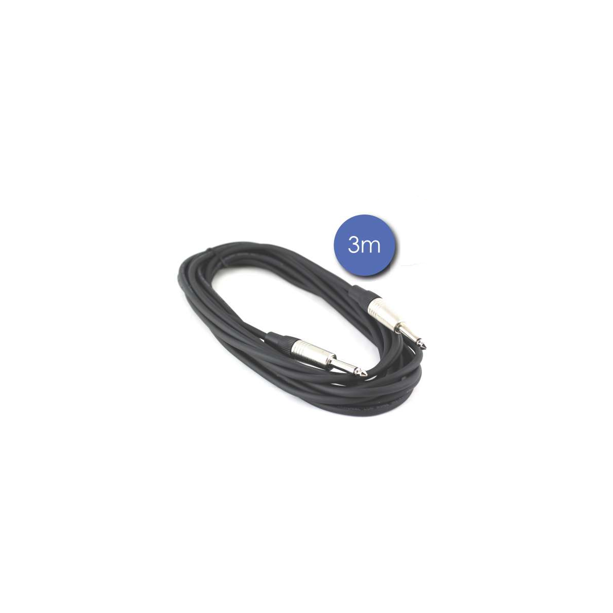 Câbles JACK 6,35 / JACK 6,35 - Power Acoustics - Accessoires - CAB 2006 (3m)
