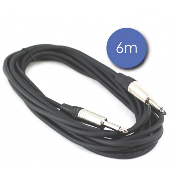 Câbles JACK 6,35 / JACK 6,35 - Power Acoustics - Accessoires - CAB 2007 (6m) Câbles JACK 6,35 / JACK 6,35 - Power Acoustics - Accessoires - CAB 2007 (6m)