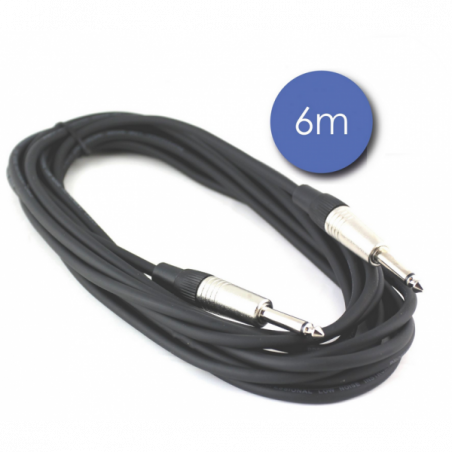 Câbles JACK 6,35 / JACK 6,35 - Power Acoustics - Accessoires - CAB 2007 (6m)