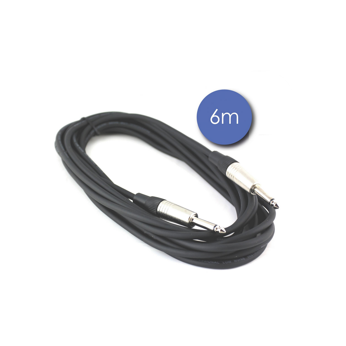 Câbles JACK 6,35 / JACK 6,35 - Power Acoustics - Accessoires - CAB 2007 (6m)