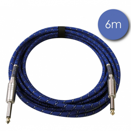 Câbles JACK / JACK instruments - Power Acoustics - Accessoires - CAB 2208 (6m)