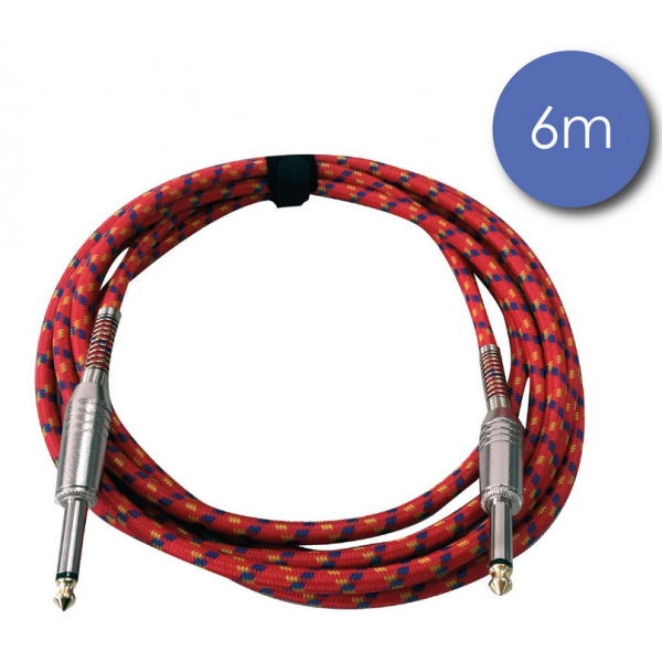 Câbles JACK / JACK instruments - Power Acoustics - Accessoires - CAB 2209 (6m)