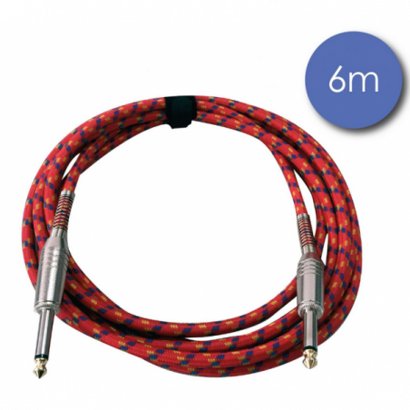 Câbles JACK / JACK instruments - Power Acoustics - Accessoires - CAB 2209 (6m)
