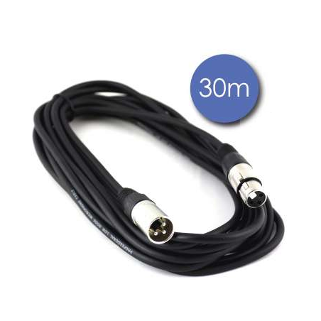 Câbles XLR / XLR - Power Acoustics - Accessoires - CAB 2165 (30m)