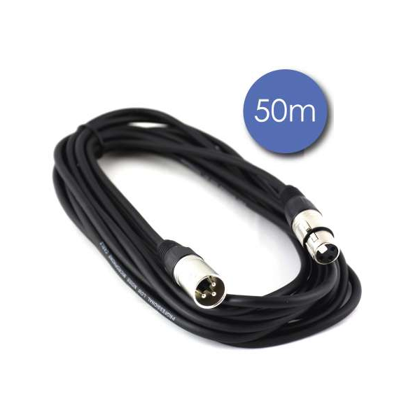 Câbles XLR / XLR - Power Acoustics - Accessoires - CAB 2179 (50m)