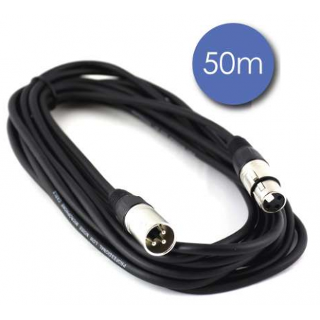 Câbles XLR / XLR - Power Acoustics - Accessoires - CAB 2179 (50m)