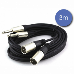 Câbles JACK / XLR - Power Acoustics - Accessoires - CAB 2111