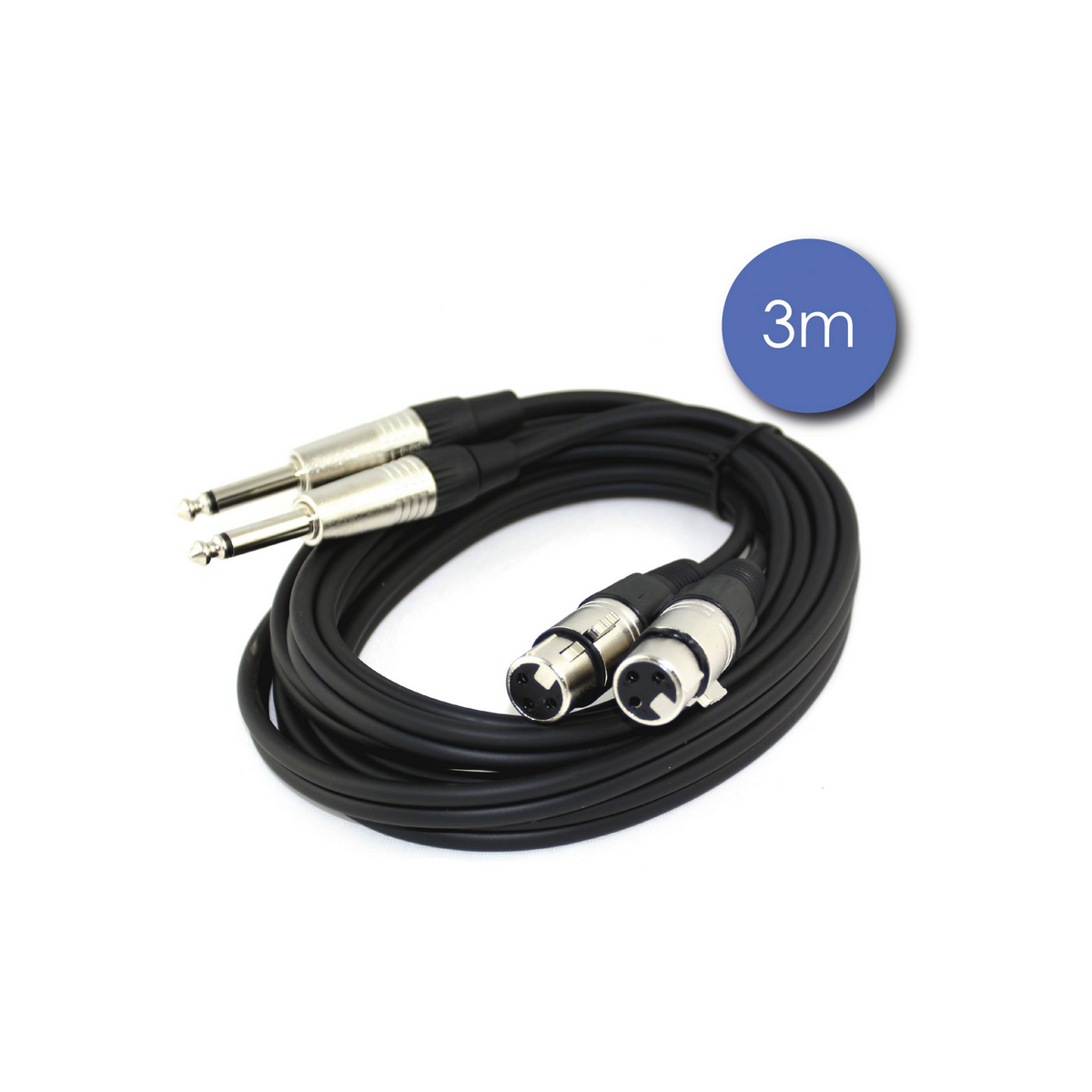 Câbles JACK / XLR - Power Acoustics - Accessoires - CAB 2113