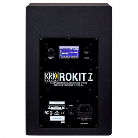 Enceintes monitoring de studio - KRK - ROKIT RP7 G4