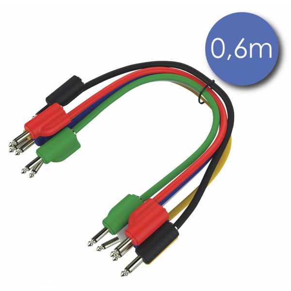 Câbles audio patch - Power Acoustics - Accessoires - CAB 2212 (0,6m)