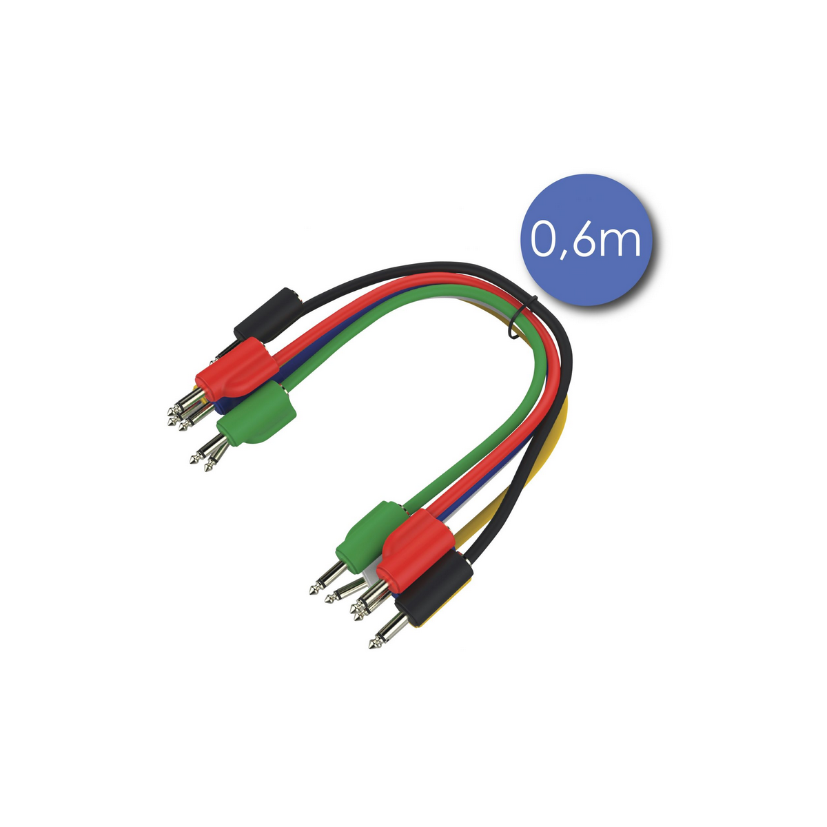 Câbles audio patch - Power Acoustics - Accessoires - CAB 2212 (0,6m)