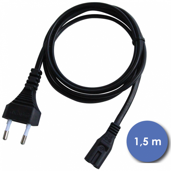 Câbles alimentation shucko 2 conducteurs - Power Acoustics - Accessoires - CAB 2234 (1,5m) Câbles alimentation shucko 2 conducteurs - Power Acoustics - Accessoires - CAB 2234 (1,5m)