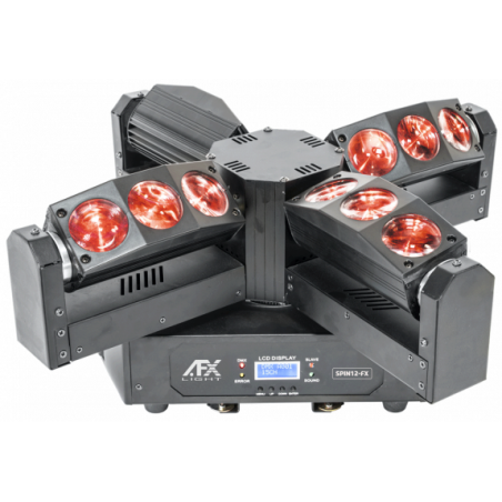 Jeux de lumière LED - AFX Light - SPIN12-FX