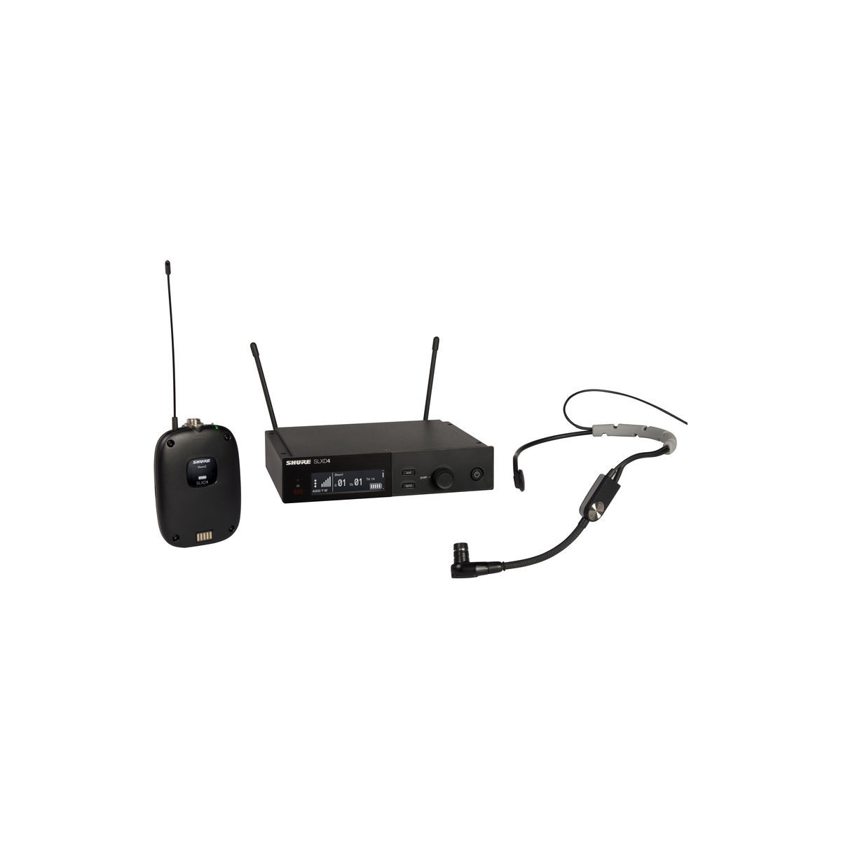 Micros serre-tête sans fil - Shure - SLXD14E/SM35-J53