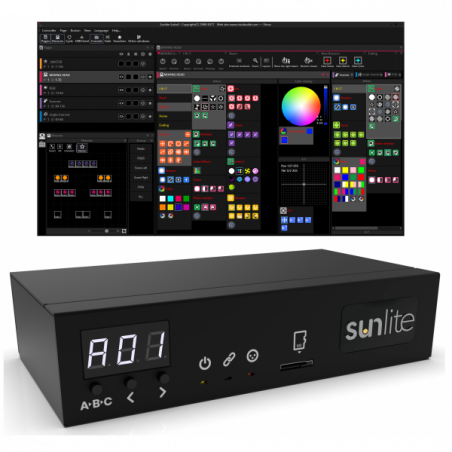 Logiciels DMX - Sunlite - SUNLITE-FC FIRST CLASS 3