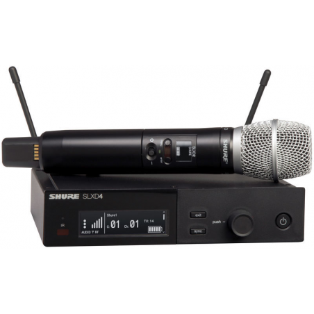 Micros chant sans fil - Shure - SLXD24E/SM86 J53