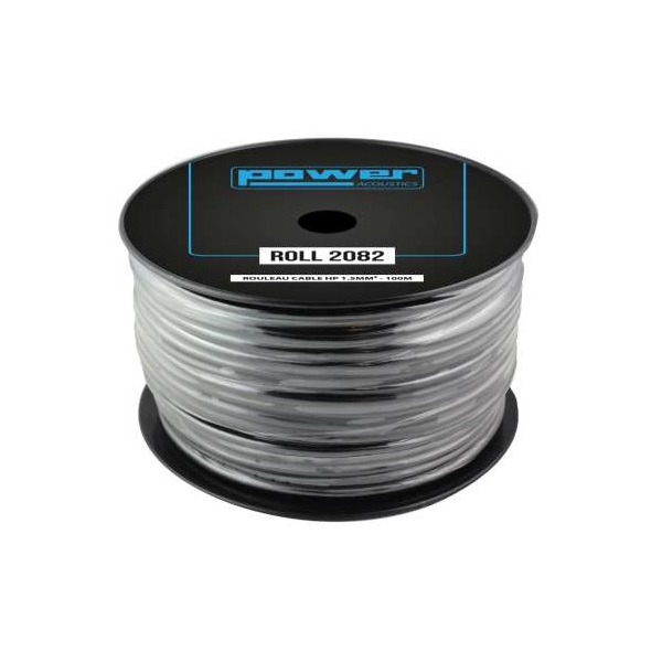 Câble hauts parleurs au mètre - Power Acoustics - Accessoires - ROLL 2082 (2x1,5mm - 100m)