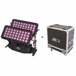 	Projecteurs architecturaux LED - AFX Light - CITYCOLOR800 + FLIGHT CASE