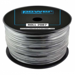 Câble hauts parleurs au mètre - Power Acoustics - Accessoires - ROLL 2087 (2x2,5mm - 100m)