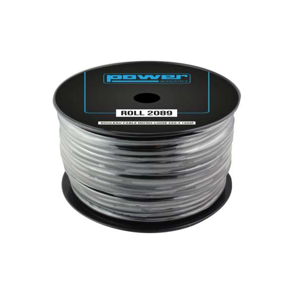 Câbles audio au mètre - Power Acoustics - Accessoires - ROLL 2089 (2 x 0.4mm - 100M)