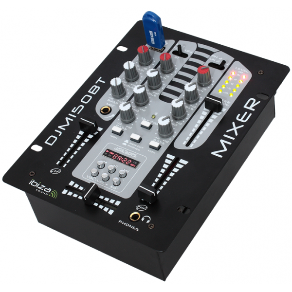 Tables de mixage DJ - Ibiza Sound - DJM150USB-BT