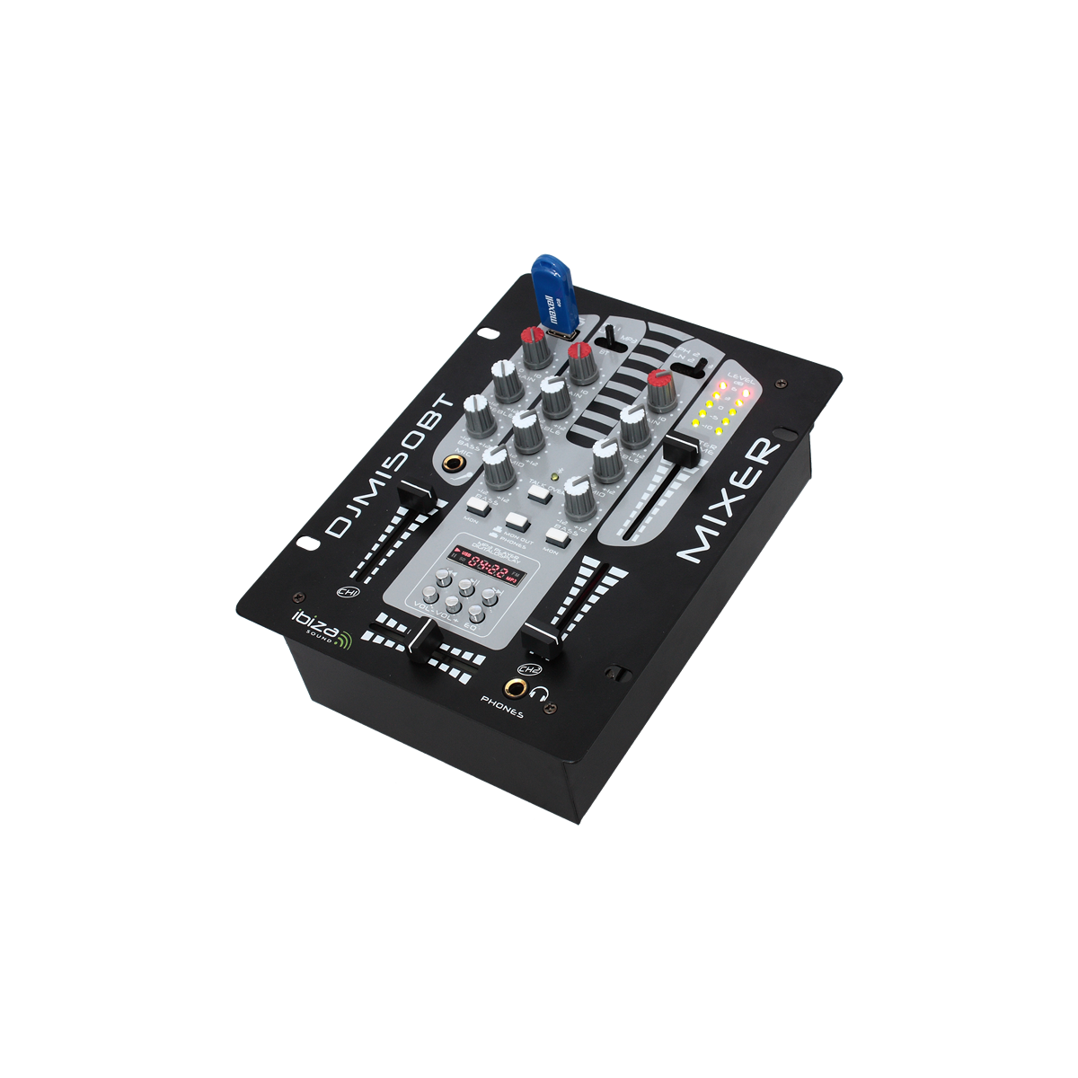 Tables de mixage DJ - Ibiza Sound - DJM150USB-BT