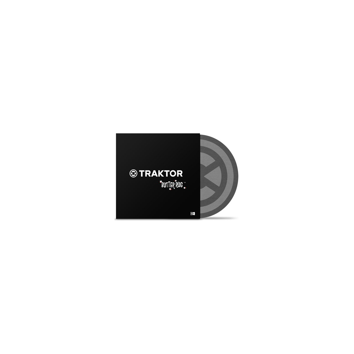Feutrines platines vinyles DJ - Native Instruments - TRAKTOR BUTTER RUG (LA PAIRE)