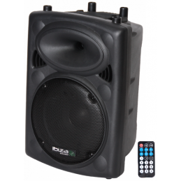 	Enceintes amplifiées bluetooth - Ibiza Sound - SLK10A-BT