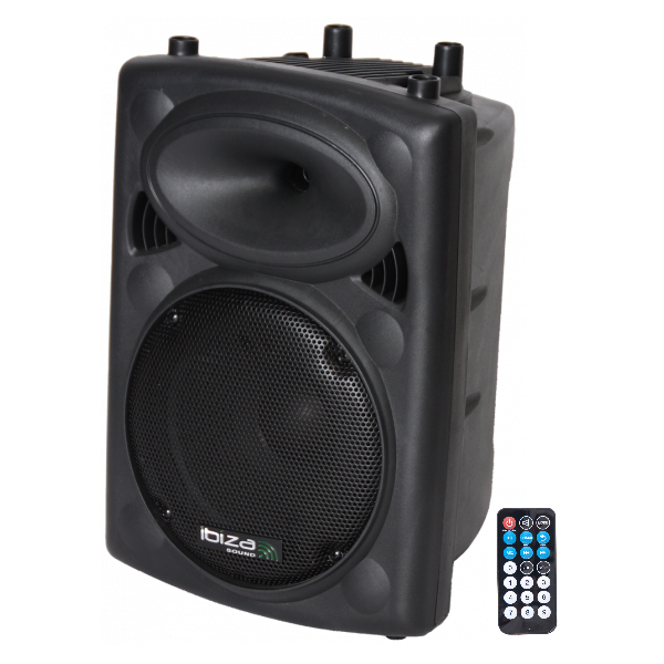 Enceintes amplifiées bluetooth - Ibiza Sound - SLK10A-BT