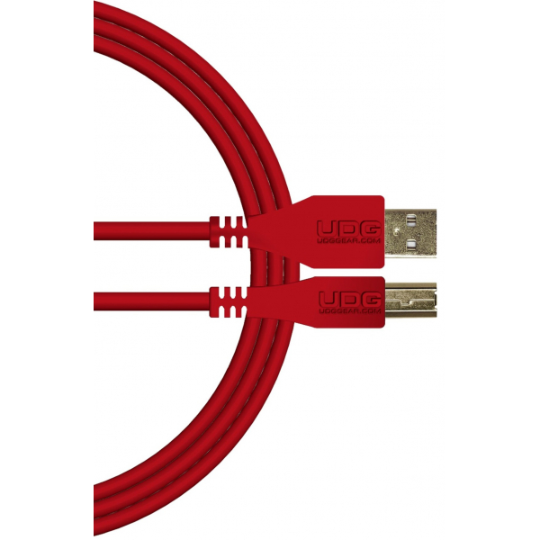 Câbles USB A vers B - UDG - U95002RD (2 mètres)