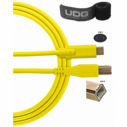 	Câbles mini USB A vers B - UDG - U96001YL (1,5 mètres)