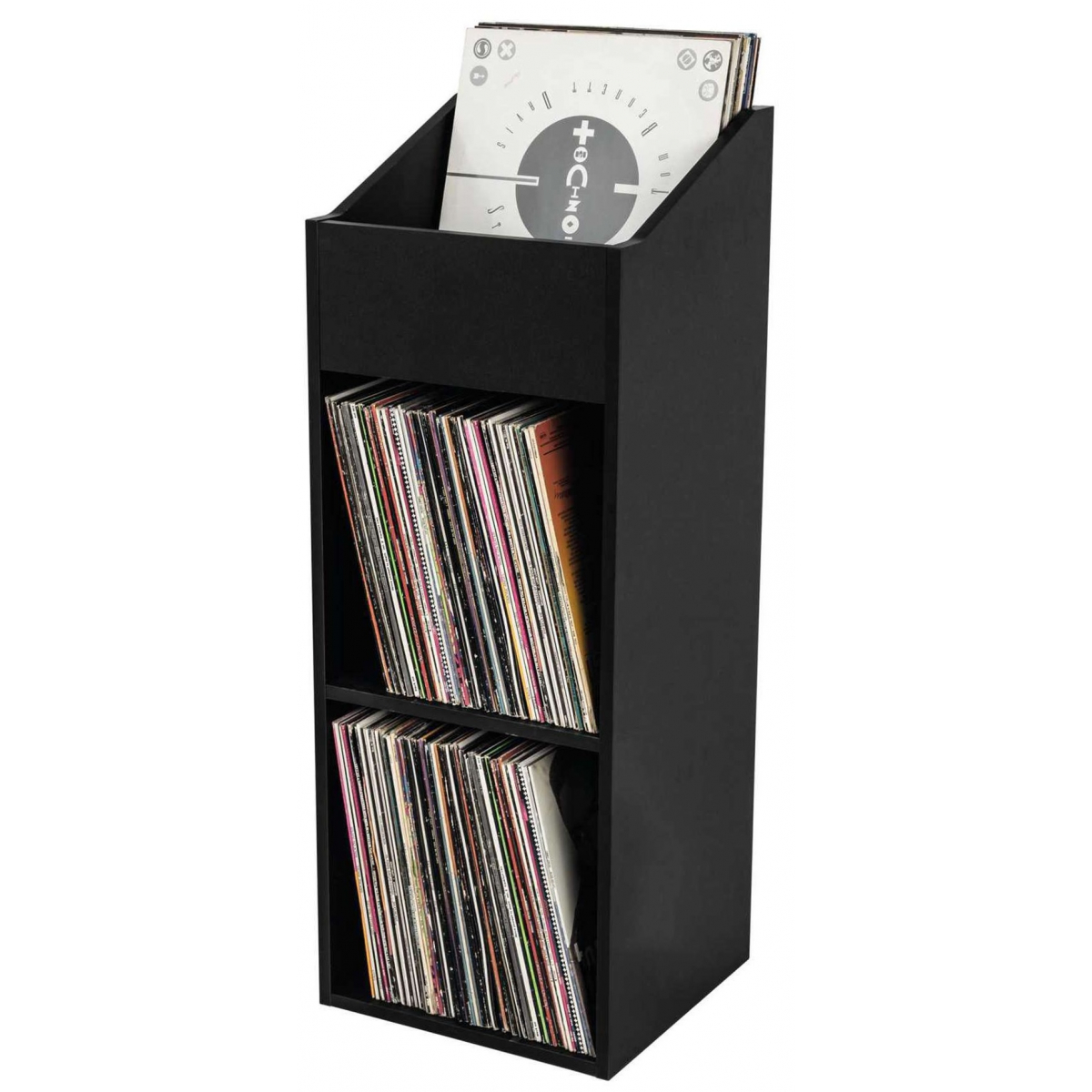 Meubles et pochettes de disques - Glorious DJ - RECORD BOX 330 BLACK