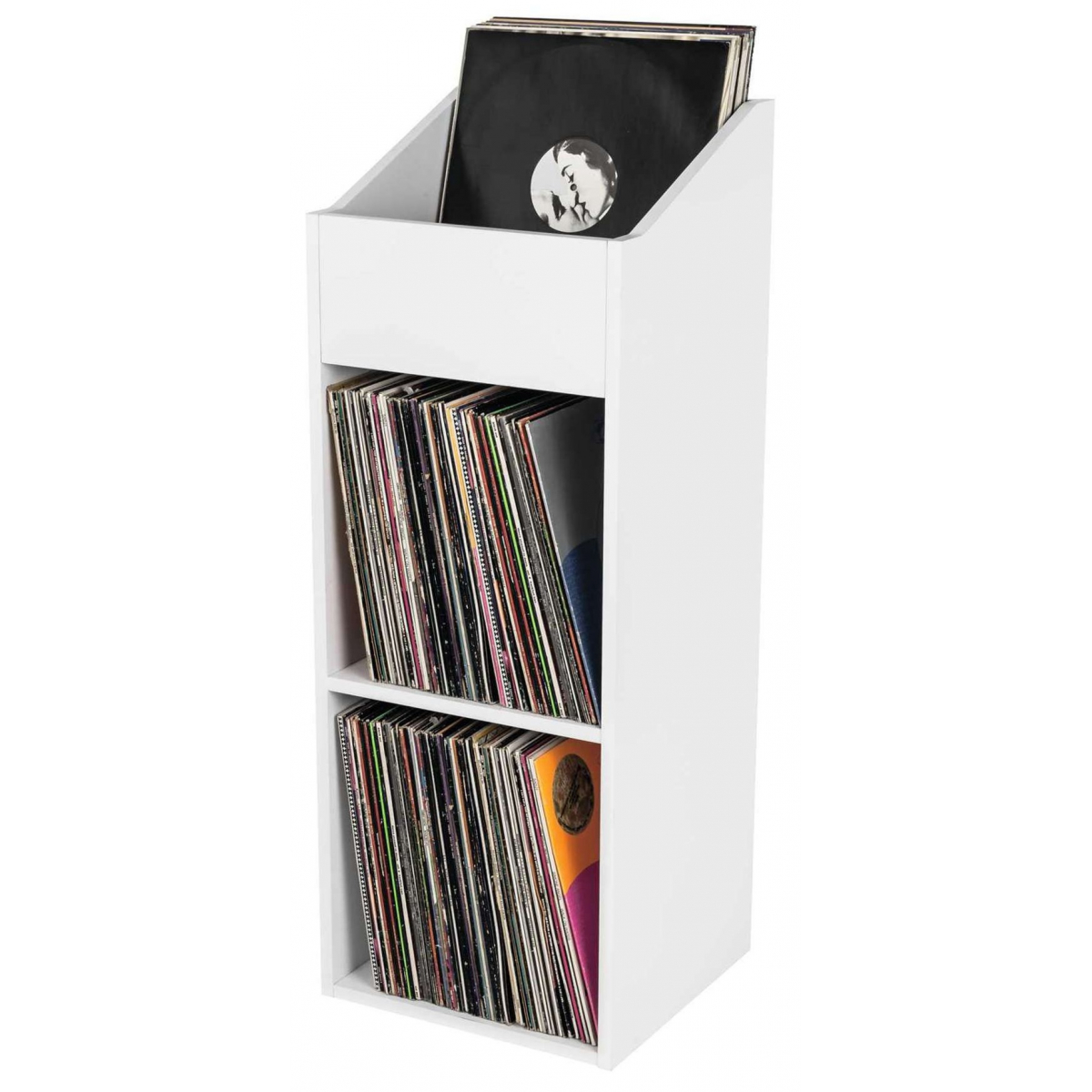 Meubles et pochettes de disques - Glorious DJ - RECORD BOX 330 WHITE