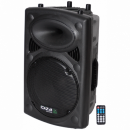 	Enceintes amplifiées bluetooth - Ibiza Sound - SLK12A-BT