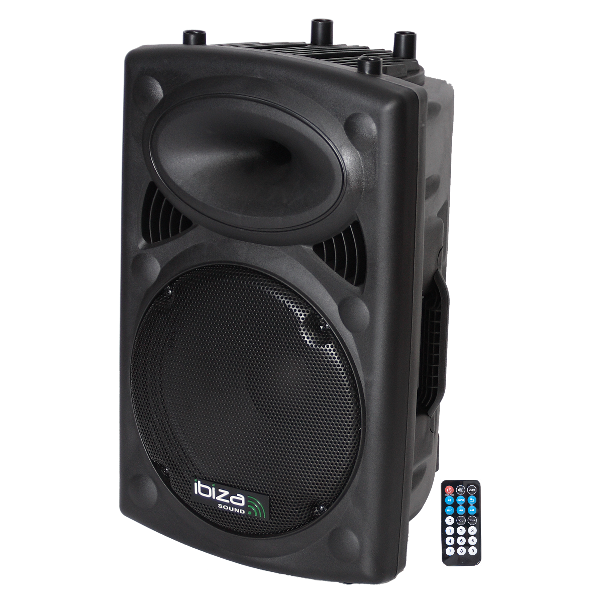 Enceintes amplifiées bluetooth - Ibiza Sound - SLK12A-BT