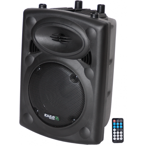 Enceintes amplifiées bluetooth - Ibiza Sound - SLK8A-BT