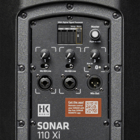 Enceintes amplifiées bluetooth - HK Audio - SONAR 110 XI