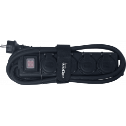 	Multiprises secteur - Algam Lighting - MULTI-4IP (2m)