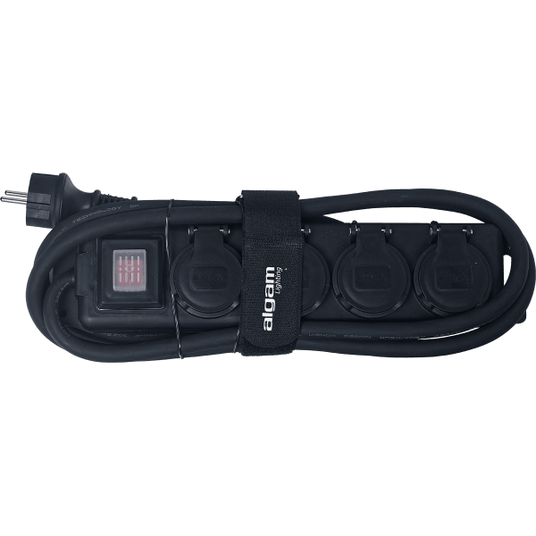 Multiprises secteur - Algam Lighting - MULTI-4IP (2m)