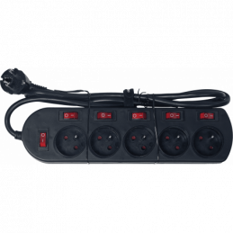 	Multiprises secteur - Algam Lighting - MULTI-55S (1,2m)