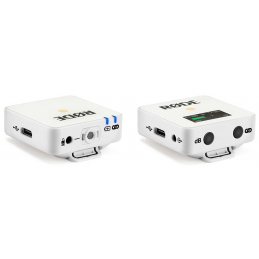 	Micros pour caméras sans fil - Rode - WIRELESS GO (BLANC)