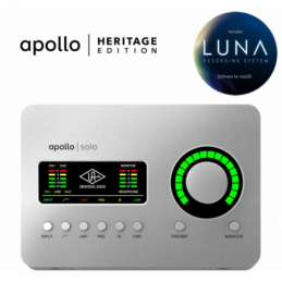 	Cartes son - Universal Audio - APOLLO SOLO HERITAGE EDITION