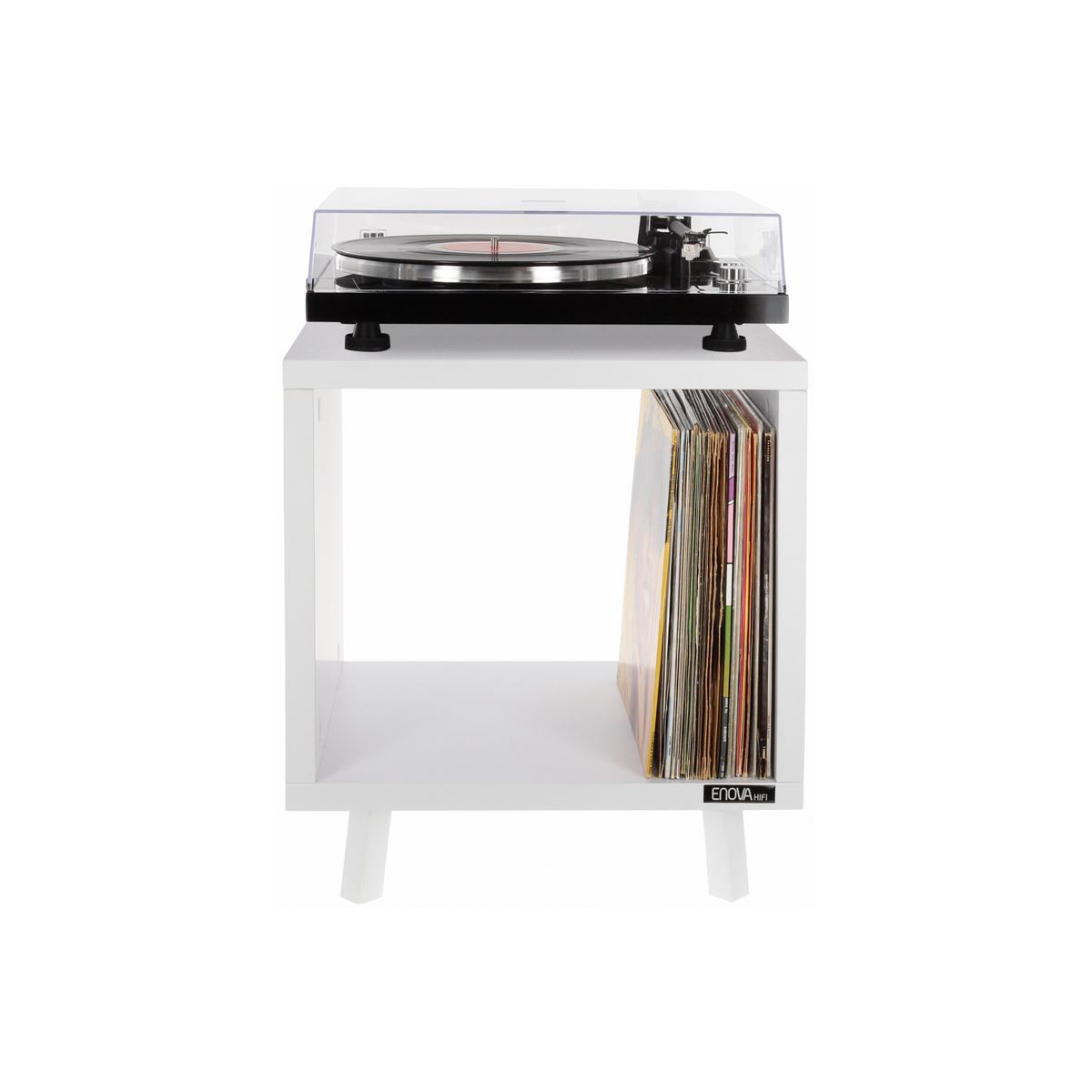 Meubles Disques et Platines Vinyles - Enova Hifi - VINYLE LOVER WH