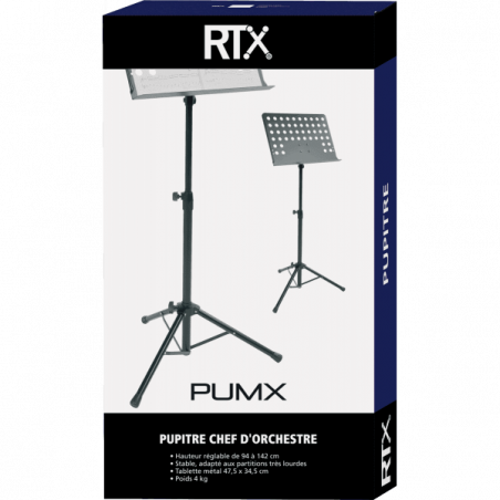 Pupitres partitions - RTX - PUMX