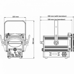 	Projecteurs Fresnel - BriteQ - BT-THEATRE 100MZ