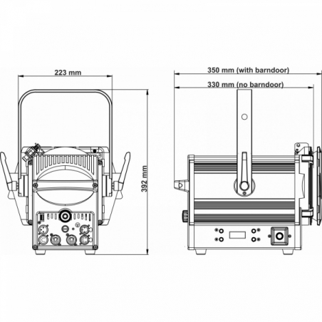 Projecteurs Fresnel - BriteQ - BT-THEATRE 200TW