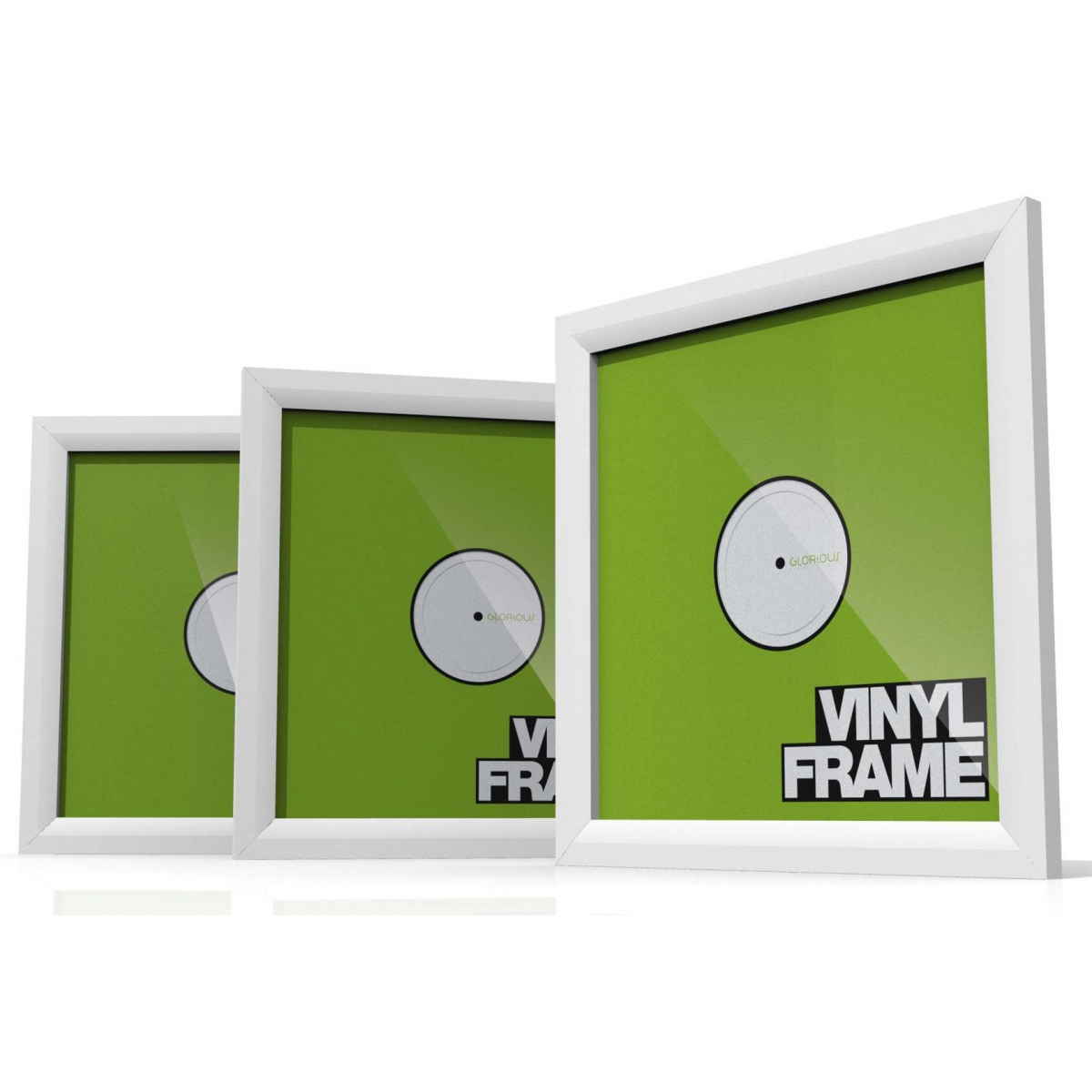 Meubles et pochettes de disques - Glorious DJ - VINYL FRAME SET 12" WHITE
