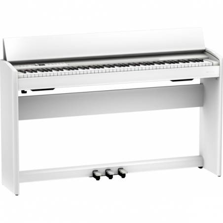 Pianos numériques meubles - Roland - F701 (BLANC)
